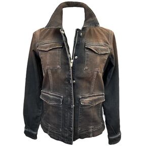Teleria Zed For Her Women's Beale Four Pocket Denim Desert Jacket Size L